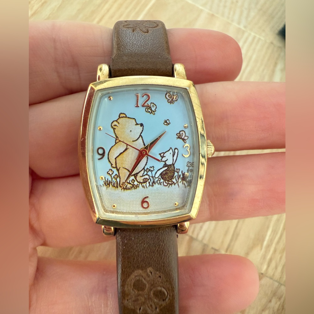 Vintage rare SII Seiko Disney classic Winnie the Pooh watch NEW BATTERY